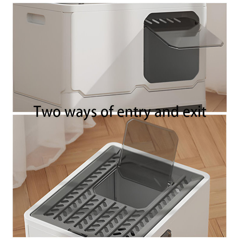 Toilet litter tray top